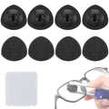 Enhon 8 Pcs Replacement Cleaner Pads for CarbonKlean Eyeglass Cleaner