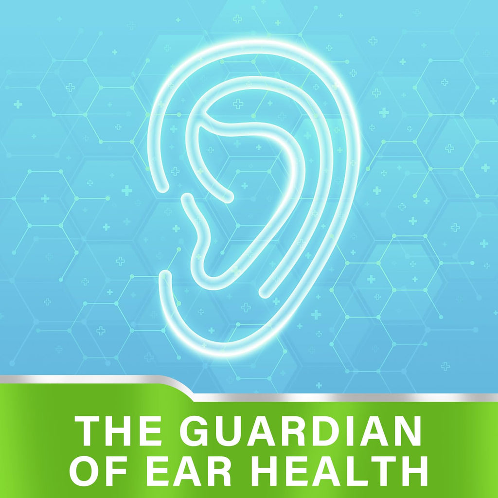 Tinnitus Relief for Ringing Ears — 120 Capsules (60-Day Supply) | Non-GMO, Gluten-Free