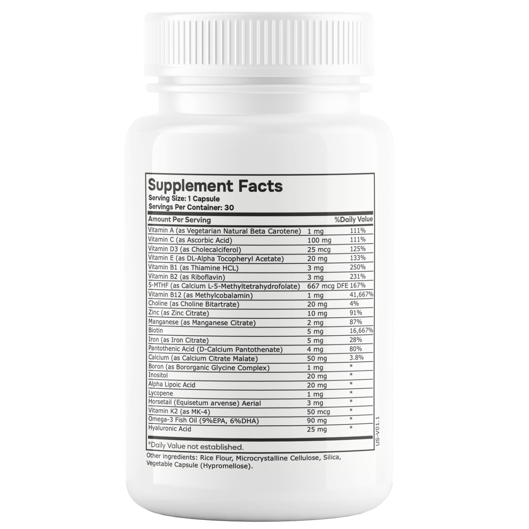 envitamin Women's Methylated Multivitamin & Multimineral – Ultra Absorption