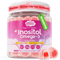 EnvyCure Inositol + Omega-3 Gummies for Women – Hormonal Balance & Cycle Health (40:1) – Vegan Sugar-Free, 60 Ct