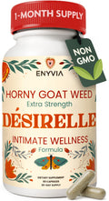 Enyvia Libido Booster for Women – Fast Acting Hormone Balance with Horny Goat Weed, Tribulus Terrestris & Maca Root | 60ct, 30-Day USA Tested