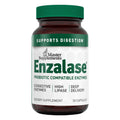Master Supplements Enzalase - 50 Capsules | Probiotic-Compatible Digestive Enzymes | Gas & Bloating Relief | Gluten Free