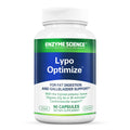 Enzyme Science Lypo Optimize – Lipase Digestive Enzyme Supplement – Vegan & Kosher – 90 Capsules