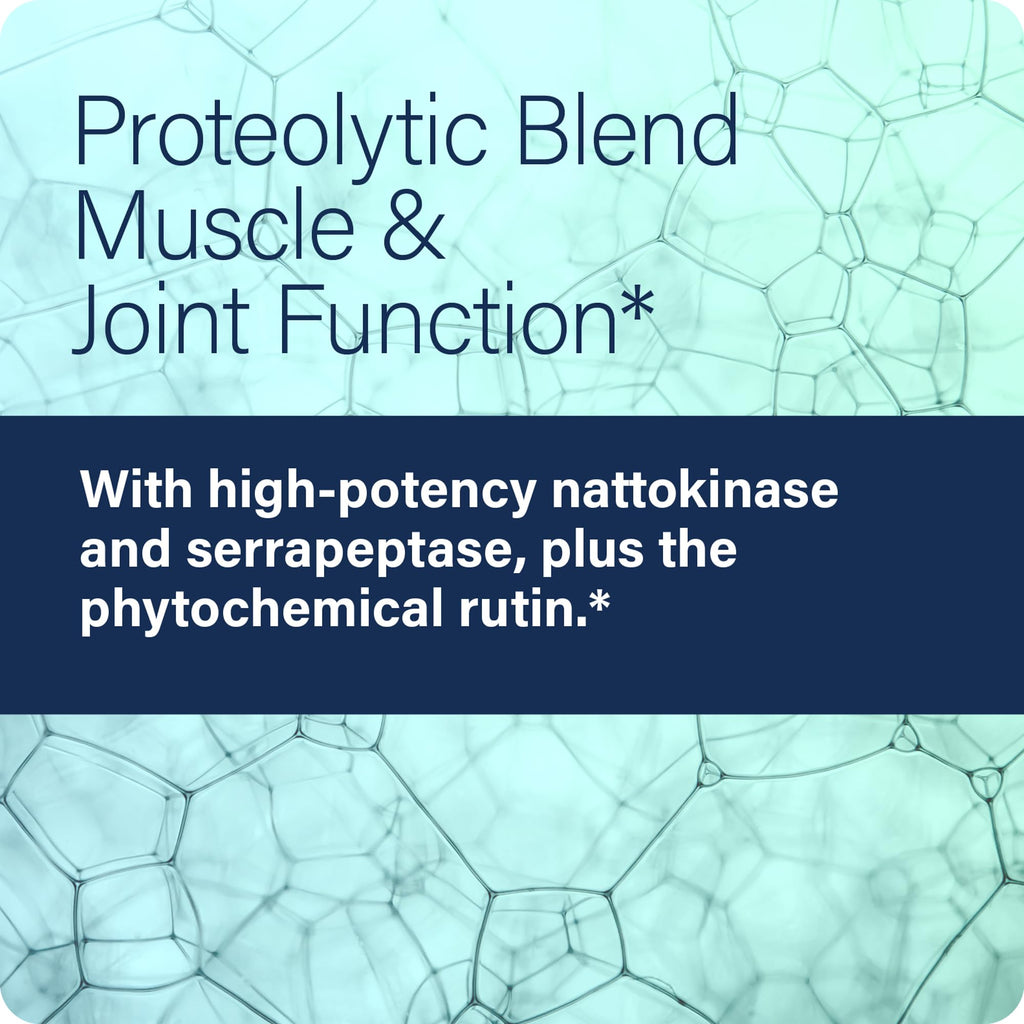 Enzyme Science Myomend – Joint Support Supplement with Bromelain, Rutin, Nattokinase & Serrapeptase – 120 Capsules