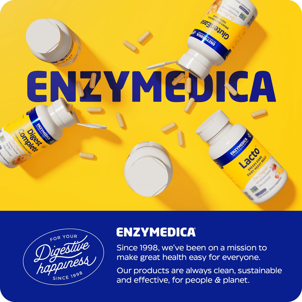 Enzymedica Berberine 800 mg – Vegan Metabolic Support Capsules (Pack of 2) | Sustainably Sourced Barberry