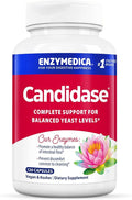 Enzymedica Candidase — Gentle Cleansing Enzymes for Gut Health, 120 Count