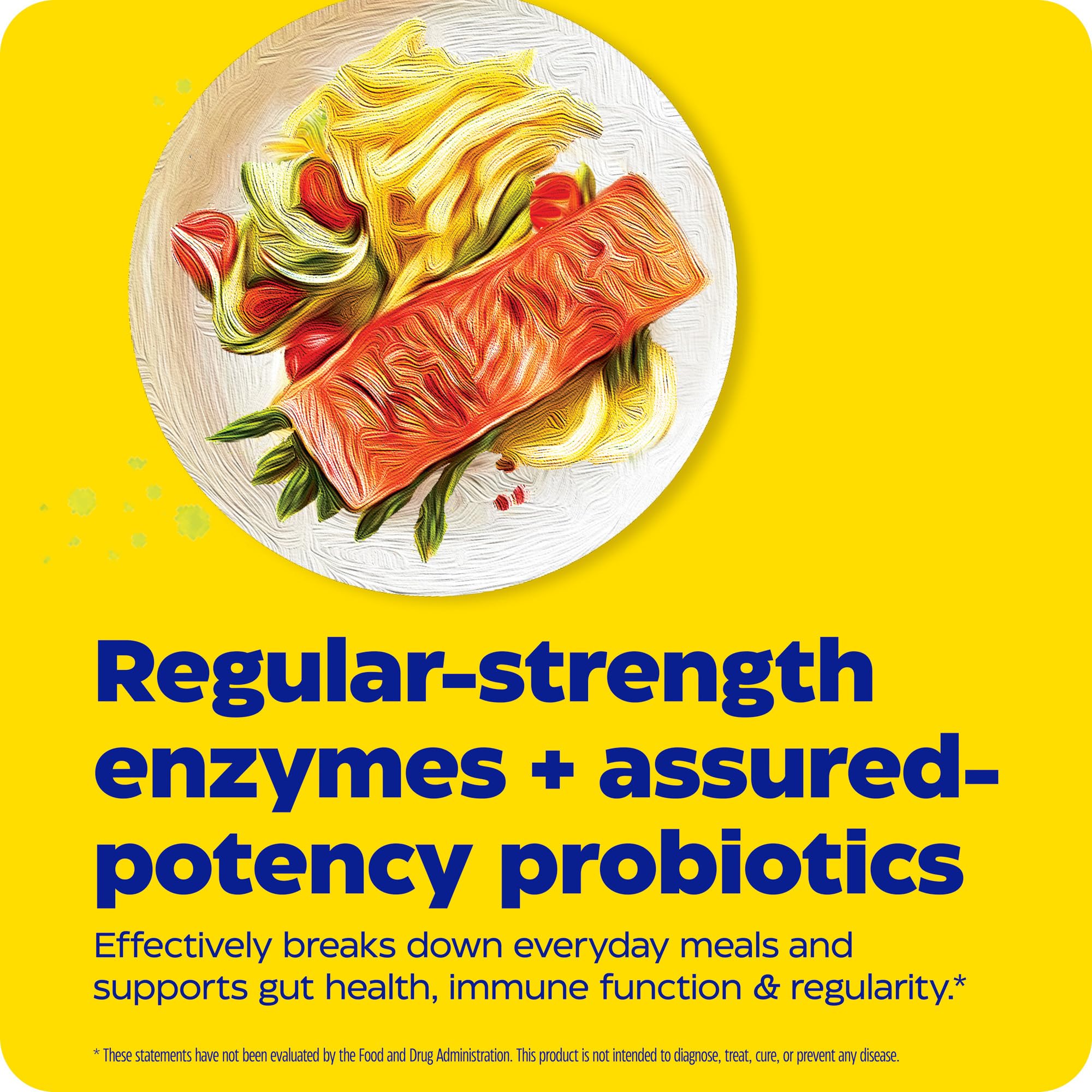Enzymedica Digest Complete + Probiotics – Full-Range Enzymes + 800M CFU per Capsule (90 Capsules)