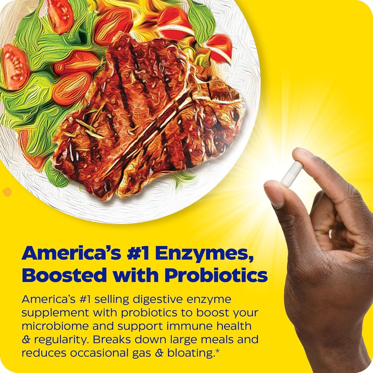 Enzymedica Digest Gold + Probiotics — 2-in-1 Digestive Enzymes & Probiotics, 180 Count