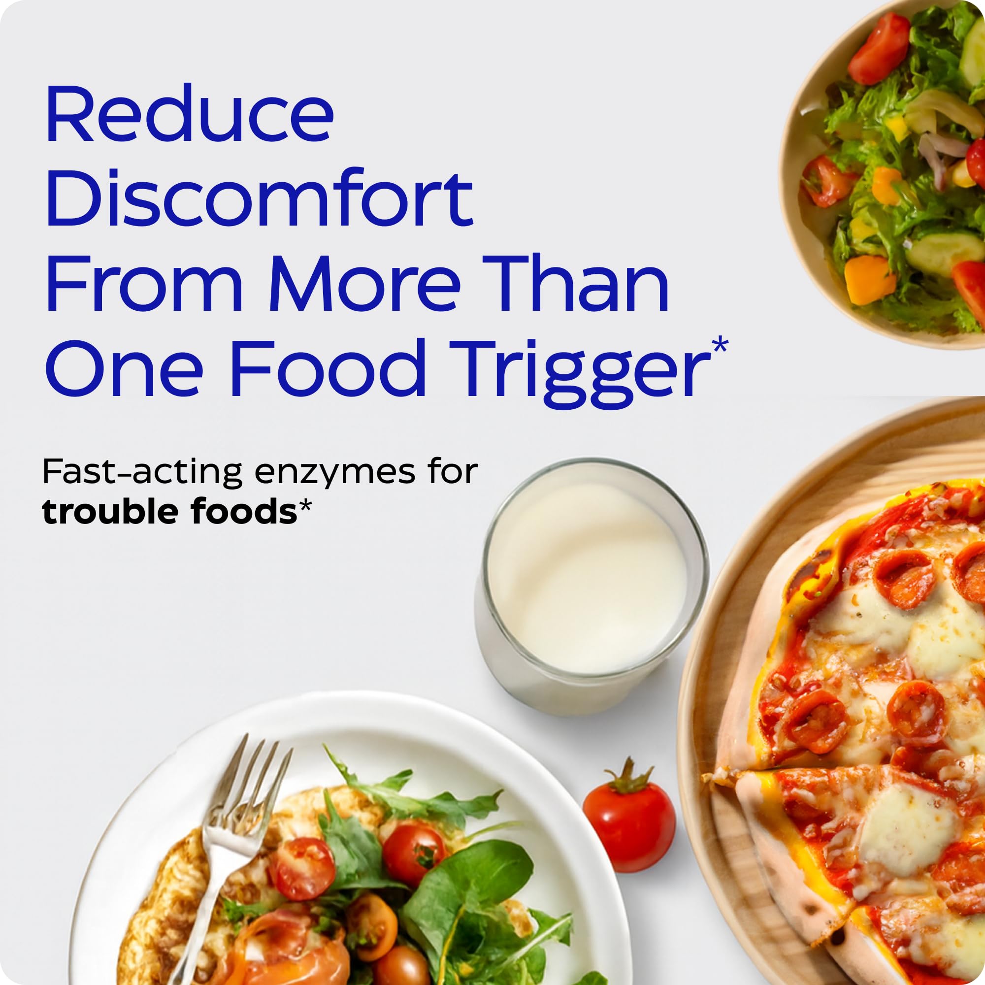 Enzymedica Digest Spectrum – Advanced Digestive Enzymes for Gluten, Lactose & Food Intolerances | 120 Capsules