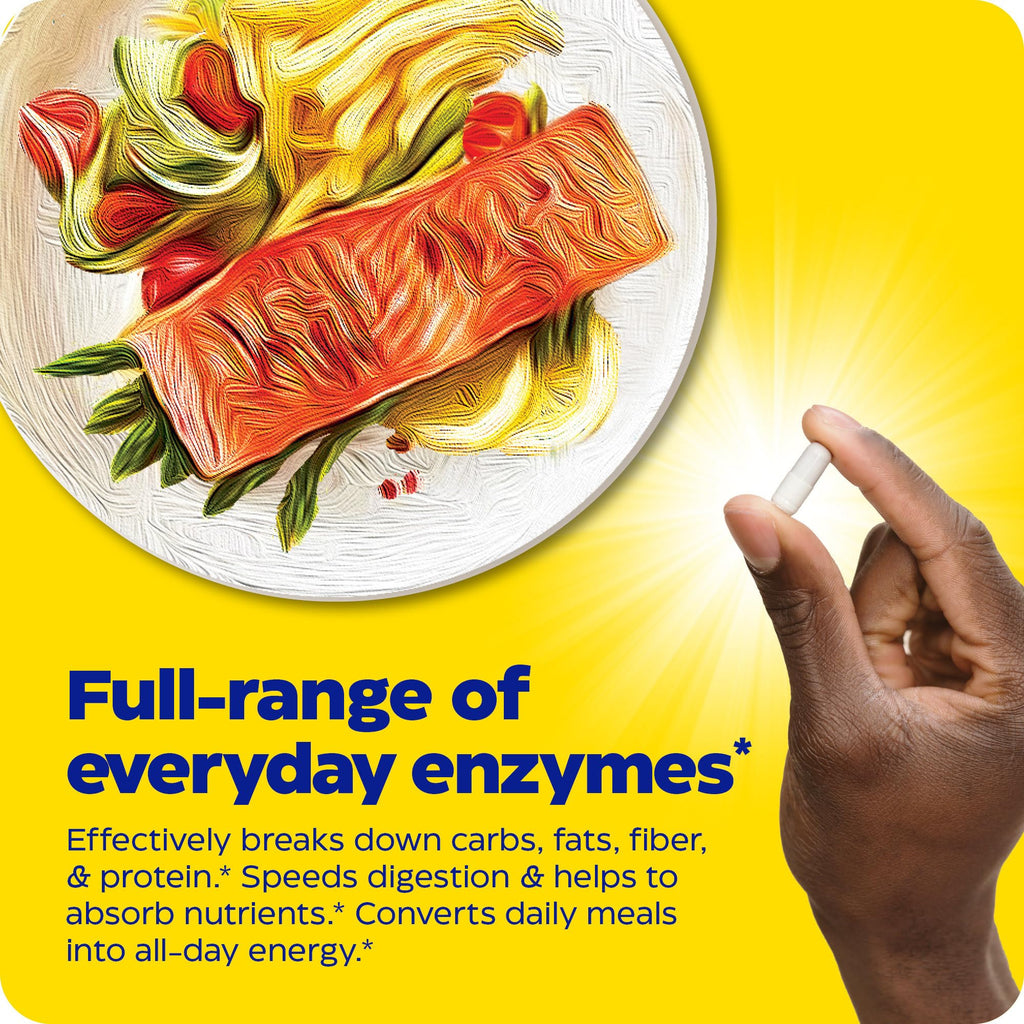Enzymedica Digest Full Range - Everyday Digestive Enzymes (180 Count)