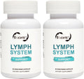 EOCUTE Lymph System Support Supplement – Lymphatic Drainage with Echinacea & Dandelion, 120 Count (2 Bottles) For Women & Men