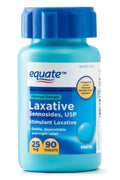 Equate Maximum Strength Laxative – 25 mg Sennosides, 90 Count
