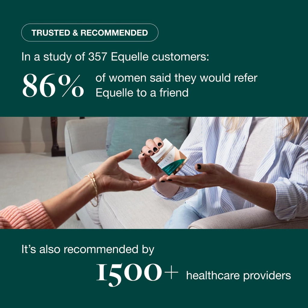 Equelle Multi-Symptom Menopause Relief – Hormone-Free S-Equol, 60 Tablets