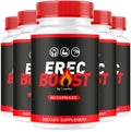 (5 Pack) ErecBoost Capsules – 5 Months Supply, 300 Capsules