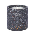 ESKER Travertine Plantable Candle – Hand-Poured Soy Wax & Reusable Ceramic Planter