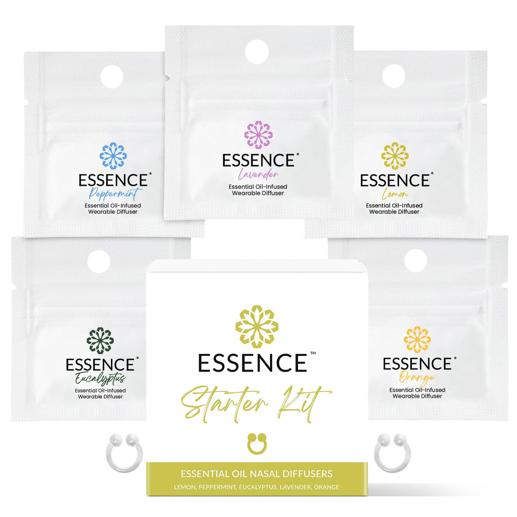 Essence Nasal Diffuser Starter Kit – Wearable Aromatherapy Inhalers