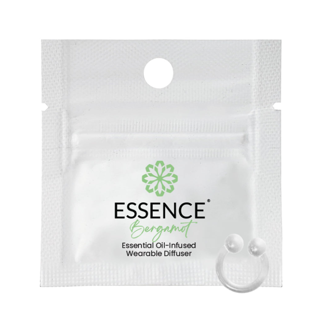 Essence Wearable Aromatherapy Nasal Diffuser | Bergamot Nose Ring Inhaler | Made in USA