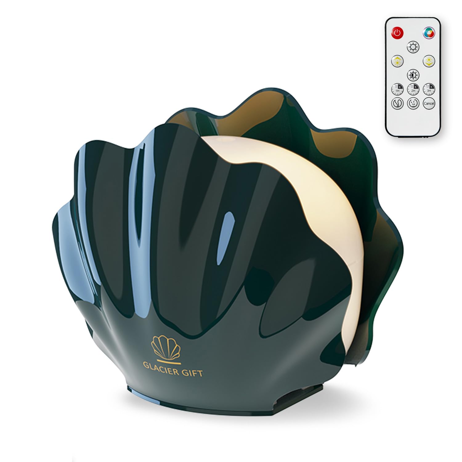260ML Essential Oil Diffuser with Remote – 7-Color LED Night Light (Green)