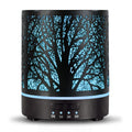 Essential Oil Diffuser 300ml – Ultrasonic Metal Diffuser with 4 Timers & 7-Color Night Light