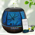 Essential Oil Diffuser 400ml for Bedroom - Remote, Auto Off, 7 Color Lights