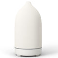 Handmade Ceramic Essential Oil Diffuser – Auto-Off, 9-Color Night Light