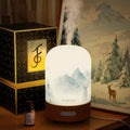 Essential Oil Diffuser Hand Blown Glass 100ml – Auto Shut-Off, Ultrasonic Lavender
