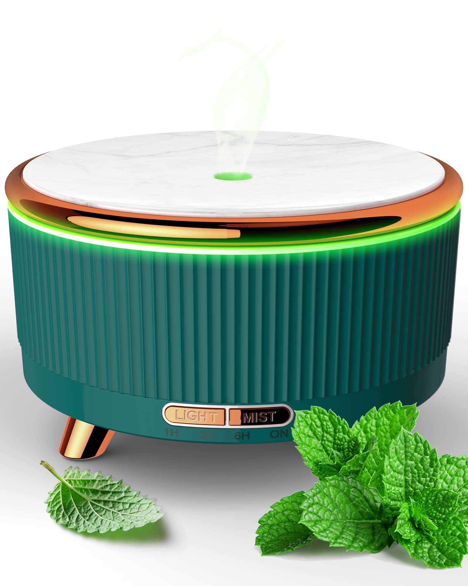 Essential Oil Diffuser for Home - 500ml, Large Room, 7-Color Changing LED