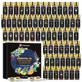 Essential Oil Set 64 Pack - Aromatherapy Oils Kit (0.17oz) for Diffusers & More