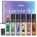 Essential Oils Roll-On Gift Set | Natural Aromatherapy Oils for Body, Skin & Massage