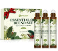 Essential Oils Roll On Set 3 Pack – Breathe, Focus On & Balance (3 x 10ml)