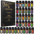 Essential Oils Set 36x5 ml for Massage, Diffuser, Humidifier, DIY Candles & Soaps
