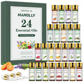 Essential Oils Set - 24x5ml Premium Aromatherapy Kit for Diffuser & Skincare