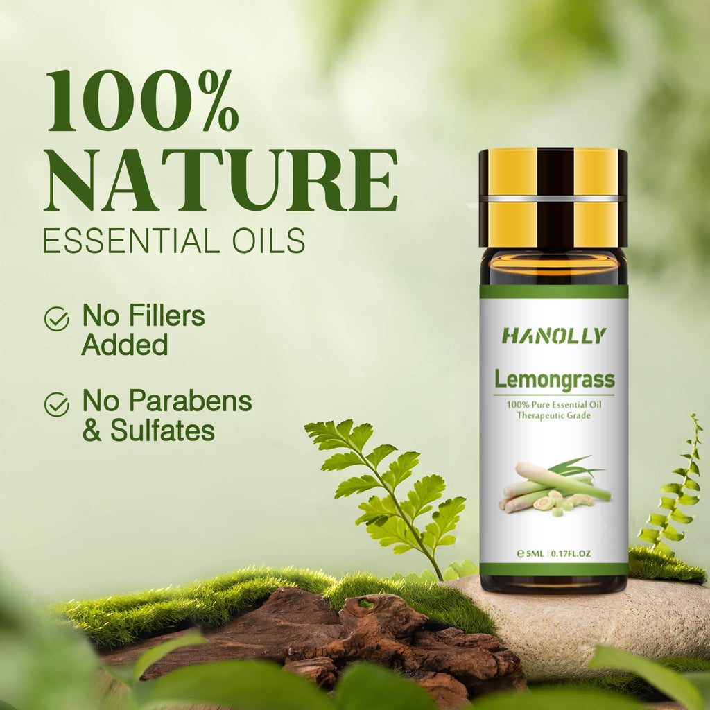 Essential Oils Set - 24x5ml Premium Aromatherapy Kit for Diffuser & Skincare