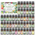 Essential Oils Set (48 x 5ml) - Aromatherapy Kit for Diffuser, Soap & Massage