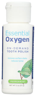 ESSENTIAL OXYGEN Organic Mint Tooth Polish 2oz – Non-GMO & Vegan