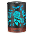 Essential Oils Diffuser - Christmas Aromatherapy Diffuser | 7-Color LED Humidifier (Sunflower) Gift
