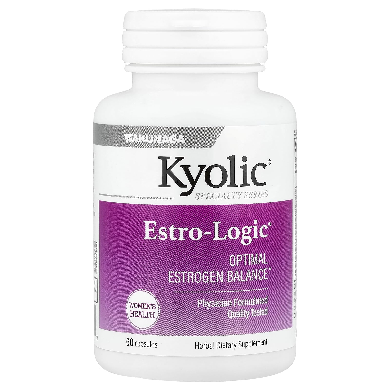 EstroLogic Kyolic 60 Caps – Natural Estrogen Support