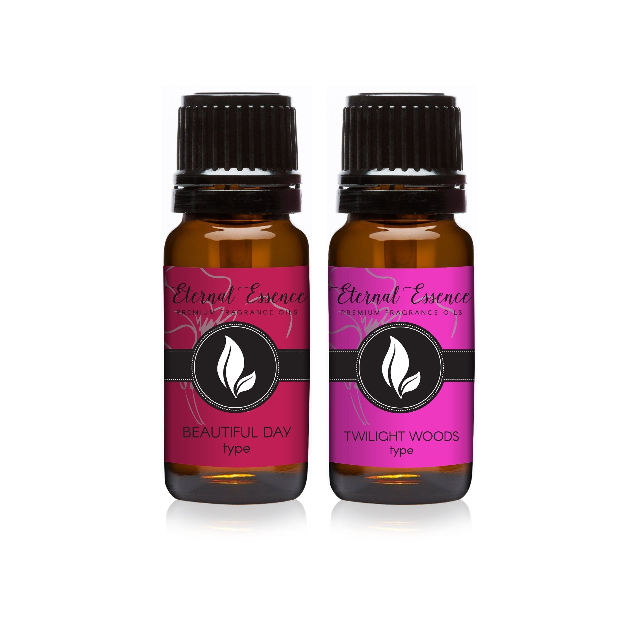 Eternal Essence Oils 2 Pack 10ml – Beautiful Day & Twilight Woods Type