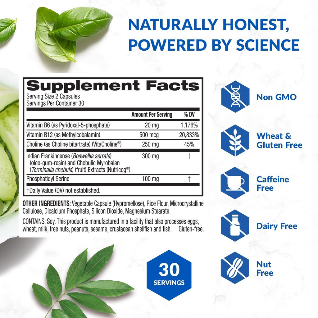 BioTrust Eternal Mind – Memory & Focus Brain Supplement, 30 Servings