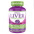 EThistle Liver Wellness – Milk Thistle & Vitamin E Liver Health Formula, Caplets 180 Count