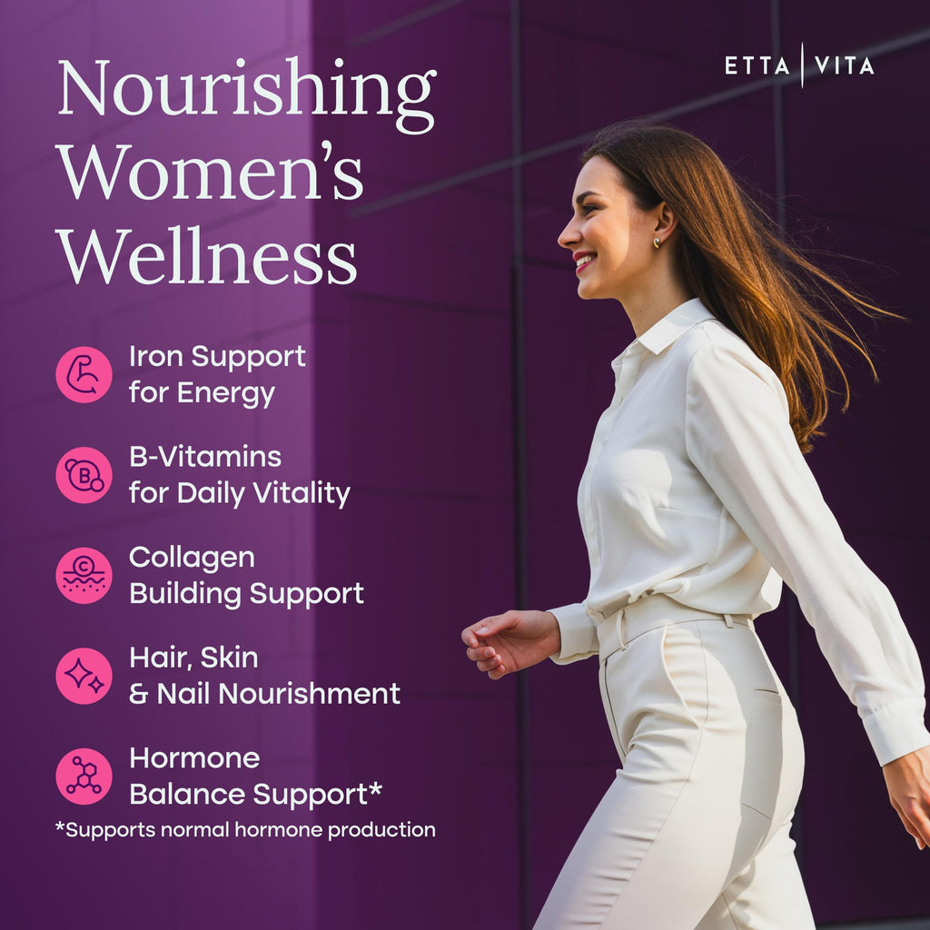 Etta Vita Women's Primal Beef Organ Supplement - 60 Capsules