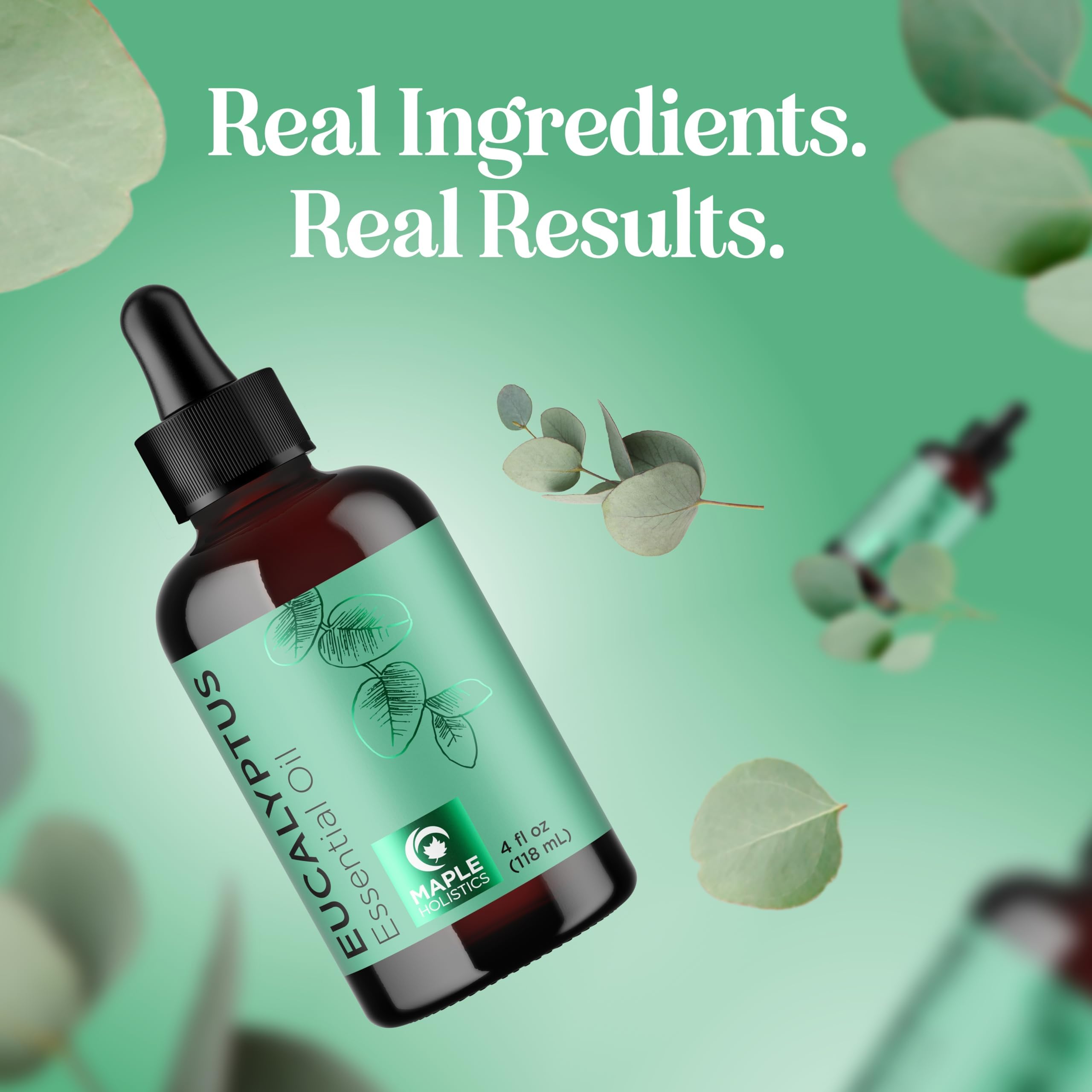 Pure Eucalyptus Essential Oil 4oz – Home Spa & Diffuser Oil for Dry Scalp