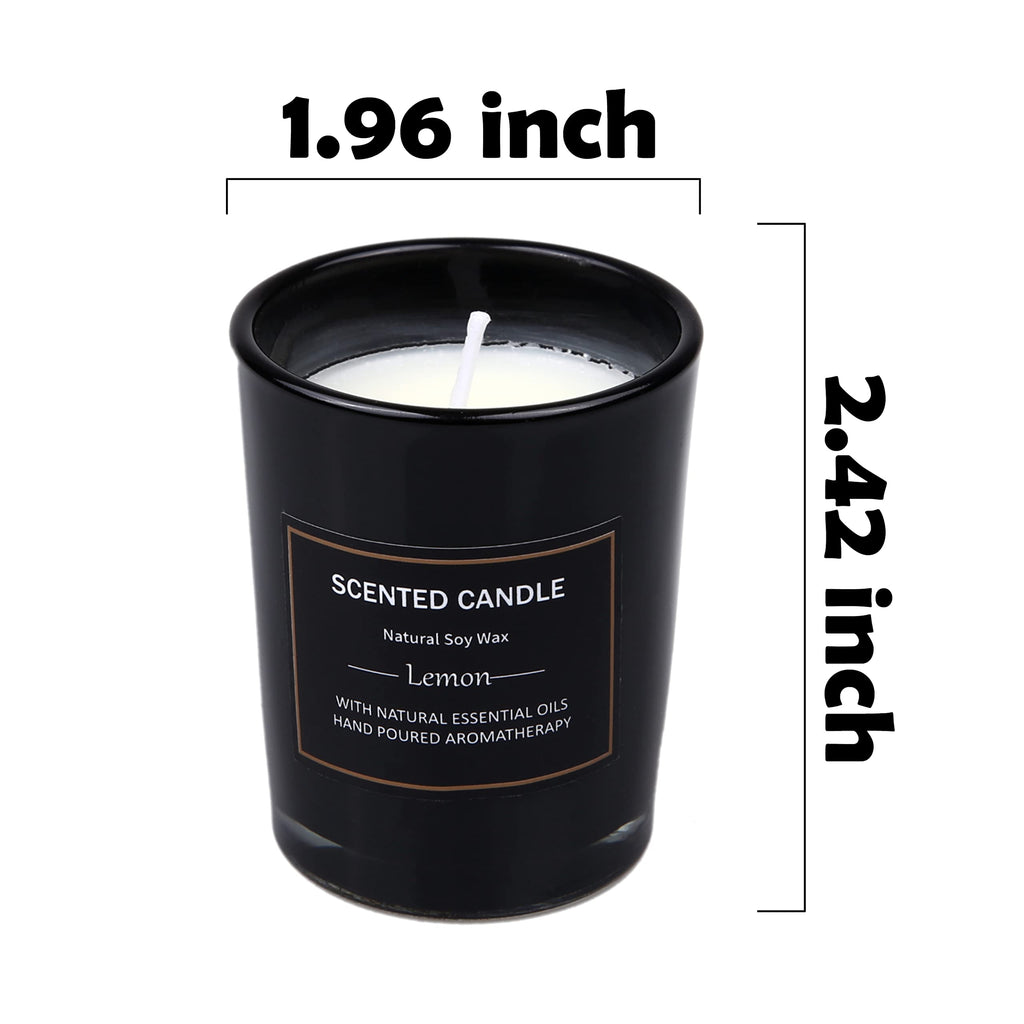 EUPNHY 12 Pack Scented Candles Gift Set - 2.5oz Soy Wax Aromatherapy Jars - Best Gifts for Women