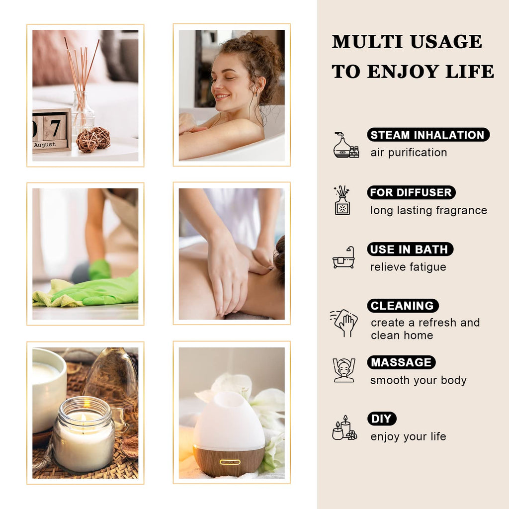 EUQEE Ginger Essential Oil 118mL – Pure Ginger Oil in Amber Bottle with Glass Dropper