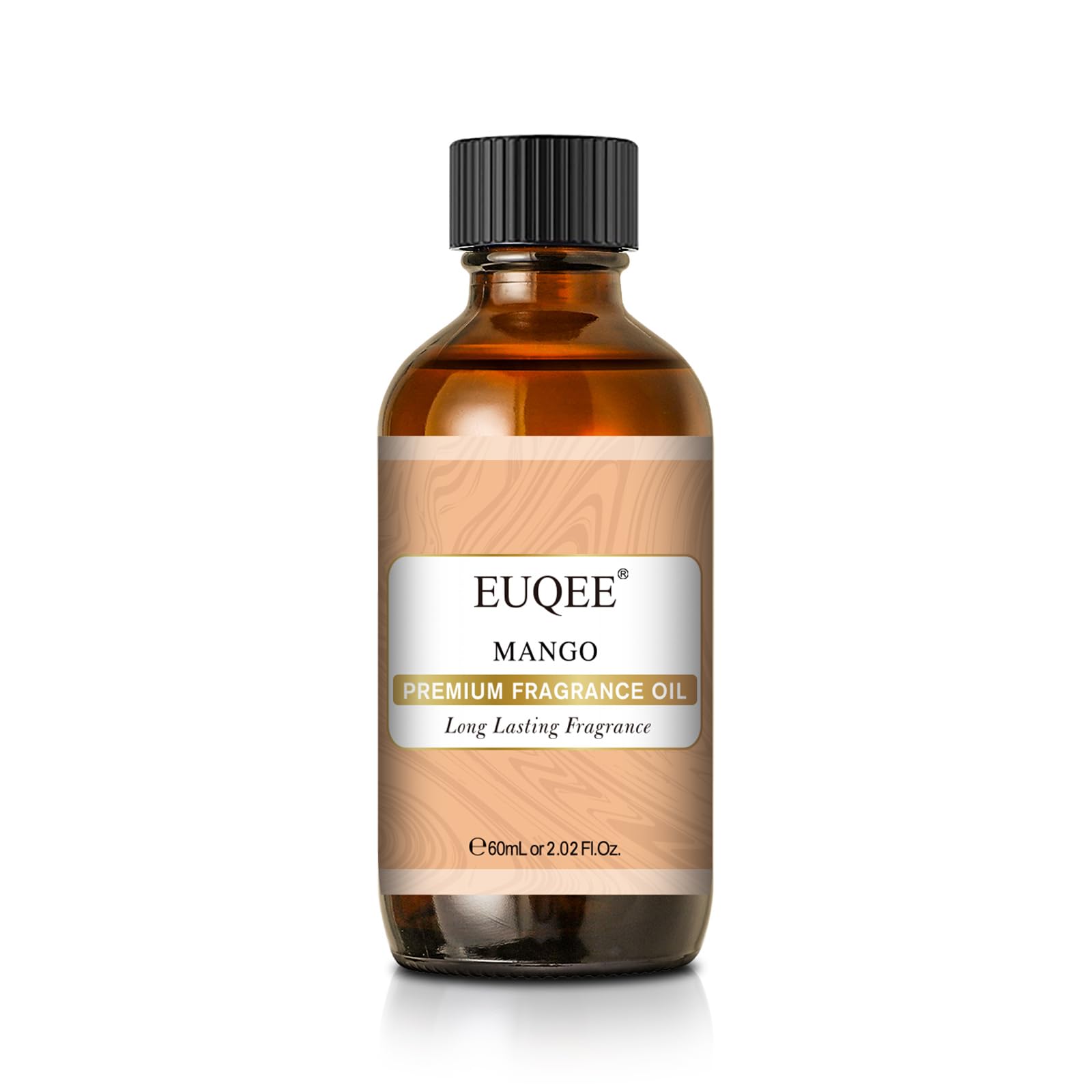 EUQEE Mango Fragrance Oil 60ml | Premium Essential Oil with Glass Dropper for Soap, Candles, Diffusers & Bath Bombs