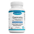 EuroMedica Quercetin Plus Vitamin C - Immune Support & Respiratory Health | 60 Capsules