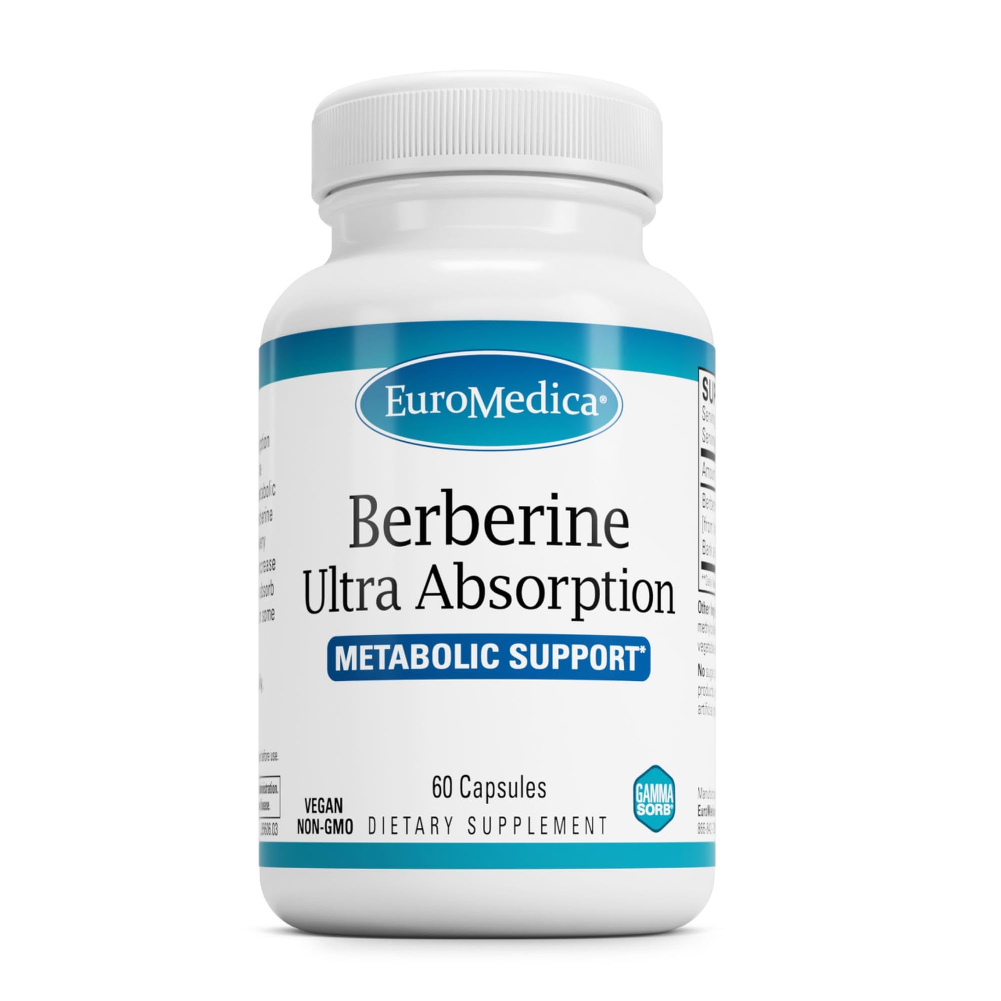 EuroMedica Ultra Absorption – Brain & Liver Health Support, 60 Vegan Capsules