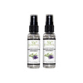 EuroSpa Aromatics Eucalyptus ShowerMist & Steam Room Spray – Lavender Infused, 2oz, 2 Pack