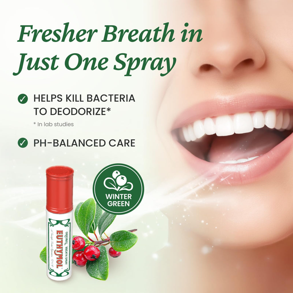 EUTHYMOL Breath Spray 10ML - Fresh Breath On The Go