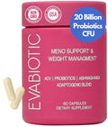 Complete Menopause Vitamins by EVABIOTIC – Vegan, Non-GMO Formula for Hot Flashes, Weight Management & Mood Support